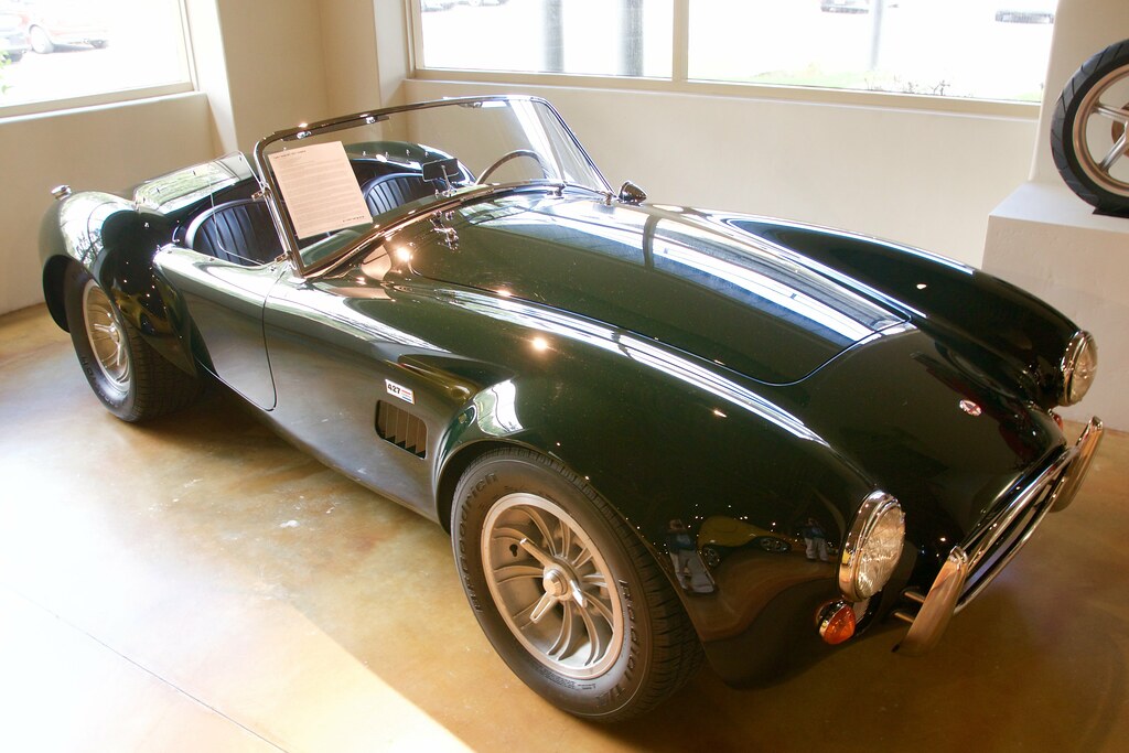 1965 AC Cobra 427 Green the fastest car of 1960's